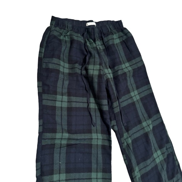 Abercrombie & Fitch Plaid Flannel Pajama Lounge Pants Small - Picture 4 of 6